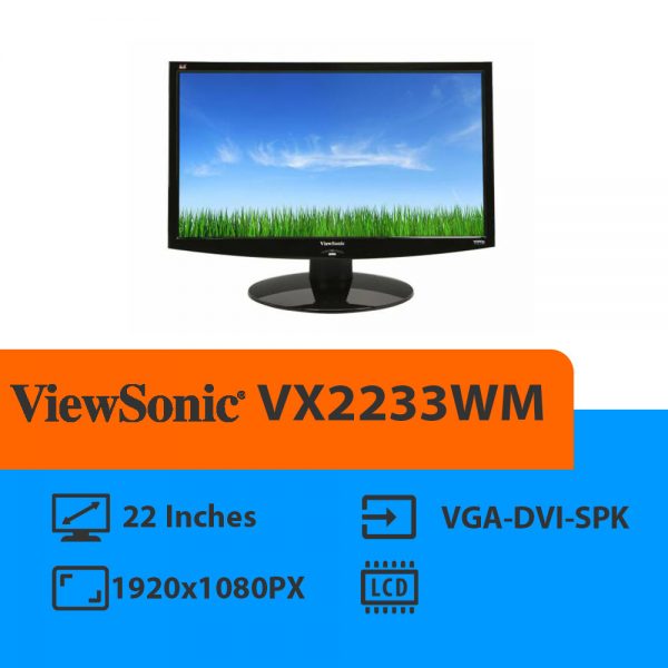 مانیتور استوک 22 اینچ ViewSonic مدلVX2233WM فروشگاه آنلاین کامپیوتر پایتخت(www.paytakhtpc.ir)