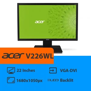 مانیتور استوک 22 اینچ ACER مدلV226wl فروشگاه آنلاین کامپیوتر پایتخت (www.paytakhtpc.ir)